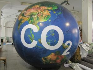 Helium Advertising Balloon PVC Earth Globe Balloon