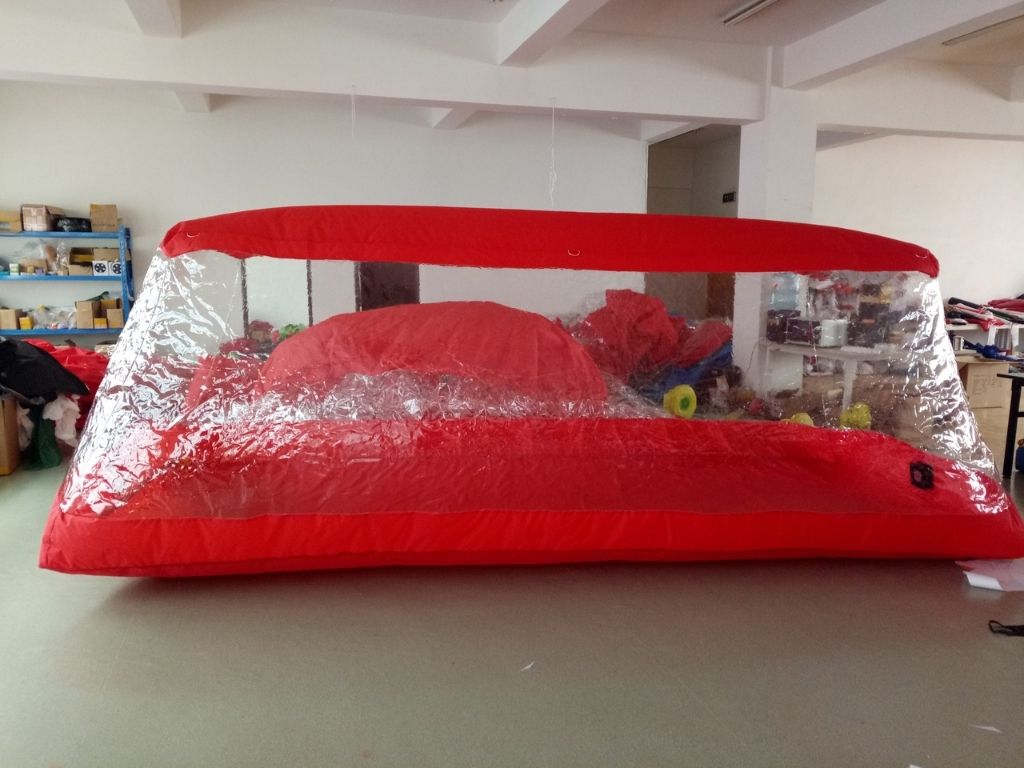 Inflatable Car Cover Red Regular 510cm - Image 3