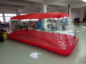 Inflatable Car Cover Red Regular 510cm