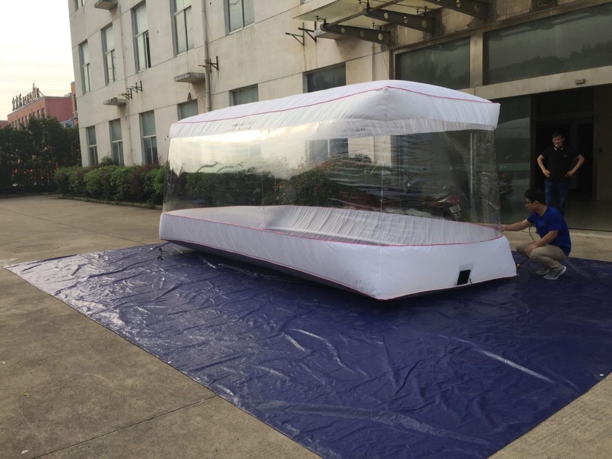 Inflatable Car Cover India TATA Motor 550cm customize