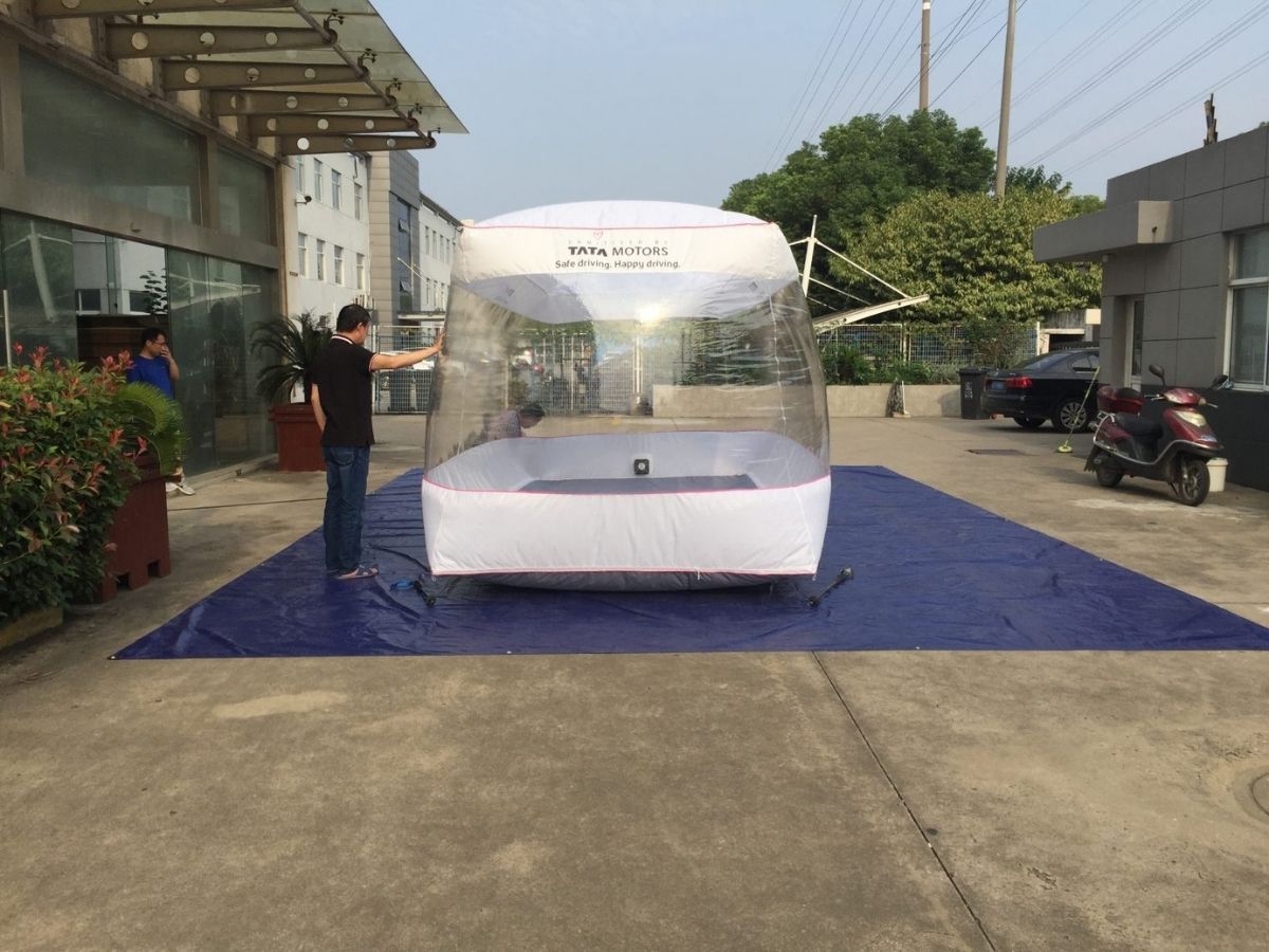 Inflatable Car Cover India TATA Motor 550cm customize - Image 3