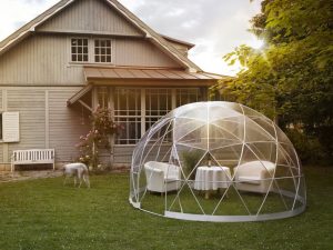 Garden Igloo Frame Dome Hard Sphere Shelter for Backyard Garden